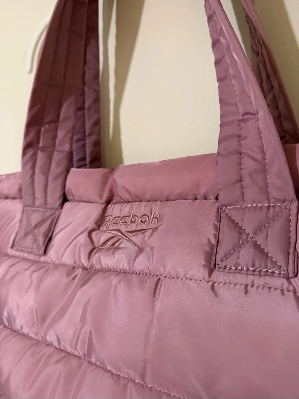 Reebok Tote Bag- Lightweight Carry On Puffer One Size